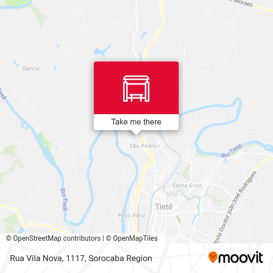 Rua Vila Nova, 1117 map
