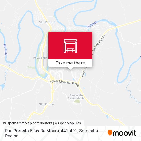 Rua Prefeito Elías De Moura, 441-491 map