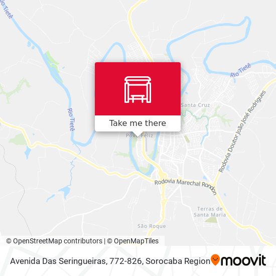 Avenida Das Seringueiras, 772-826 map