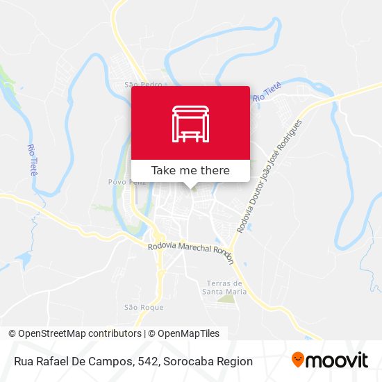 Rua Rafael De Campos, 542 map