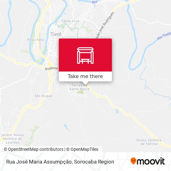 Rua José Maria Assumpção map
