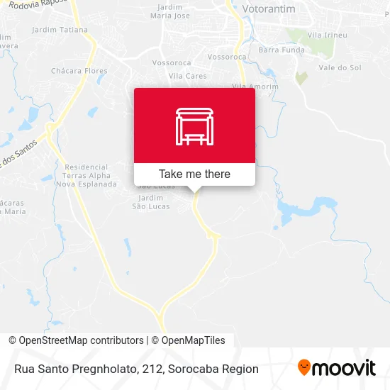 Rua Santo Pregnholato, 212 map