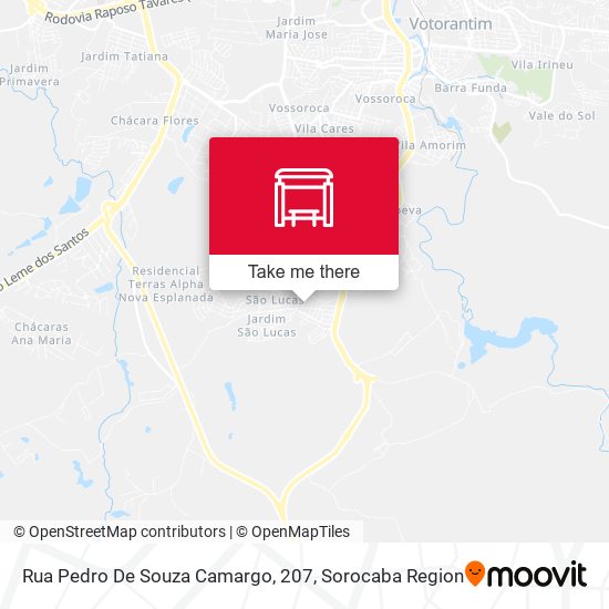 Rua Pedro De Souza Camargo, 207 map