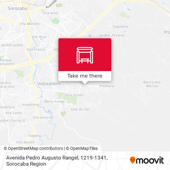 Avenida Pedro Augusto Rangel, 1219-1341 map