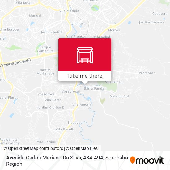 Avenida Carlos Mariano Da Silva, 484-494 map