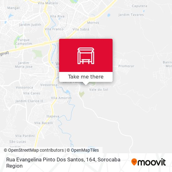 Rua Evangelina Pinto Dos Santos, 164 map