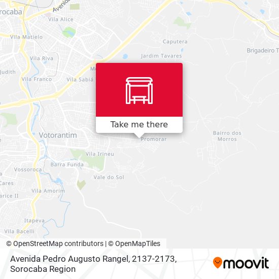 Avenida Pedro Augusto Rangel, 2137-2173 map