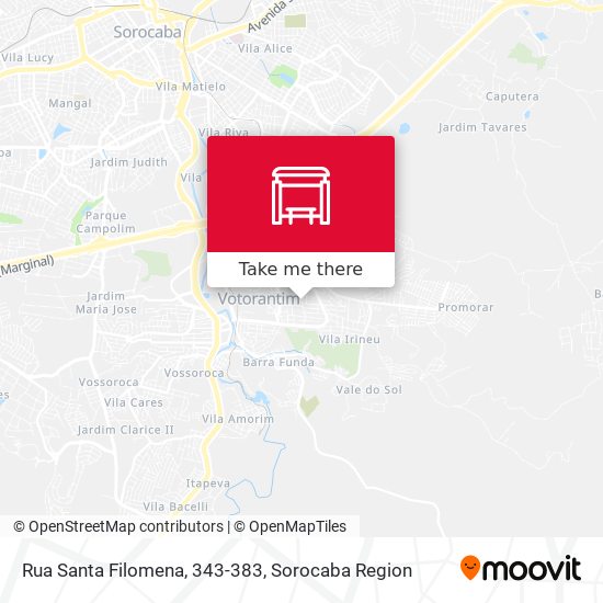 Rua Santa Filomena, 343-383 map