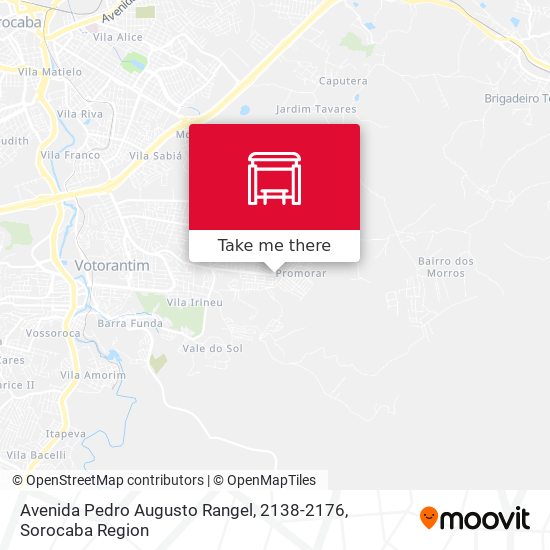 Avenida Pedro Augusto Rangel, 2138-2176 map
