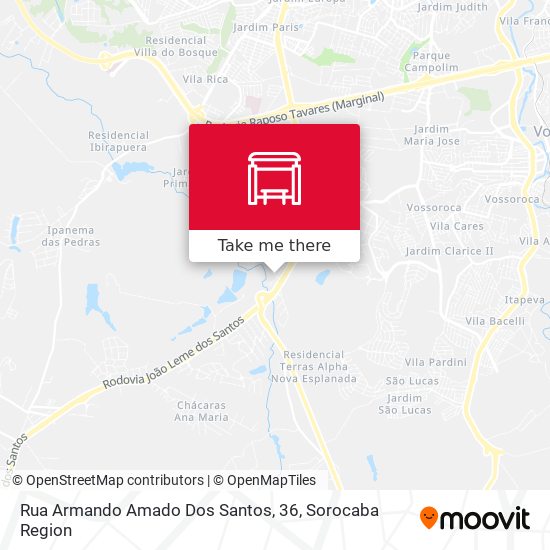 Rua Armando Amado Dos Santos, 36 map