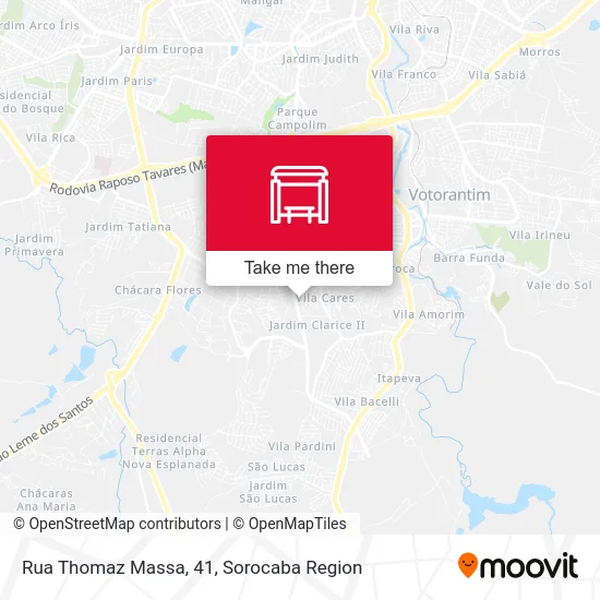 Rua Thomaz Massa, 41 map