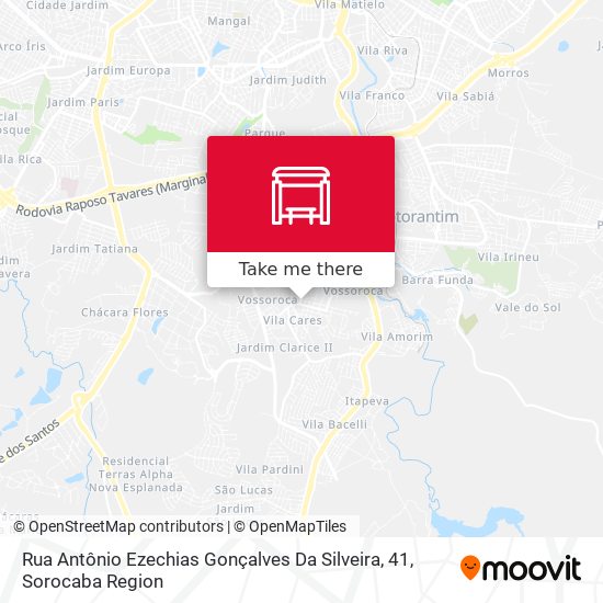 Mapa Rua Antônio Ezechias Gonçalves Da Silveira, 41