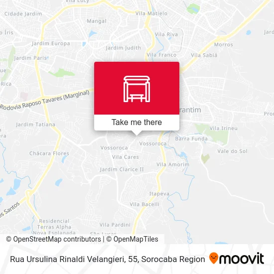 Rua Ursulina Rinaldi Velangieri, 55 map
