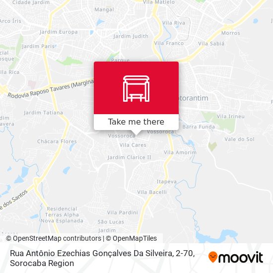 Rua Antônio Ezechias Gonçalves Da Silveira, 2-70 map