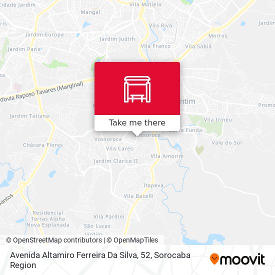Avenida Altamiro Ferreira Da Silva, 52 map