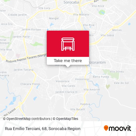 Rua Emílio Terciani, 68 map