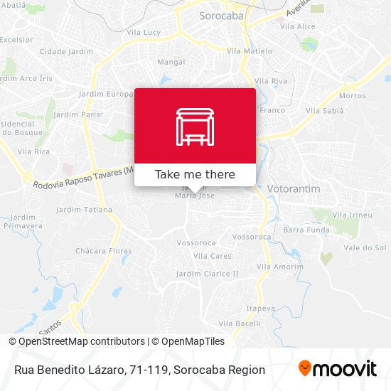 Rua Benedito Lázaro, 71-119 map