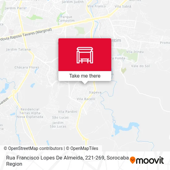 Rua Francisco Lopes De Almeida, 221-269 map