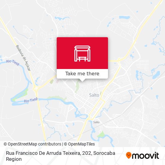 Rua Francisco De Arruda Teixeira, 202 map