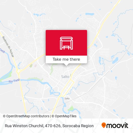 Rua Winston Churchil, 470-626 map