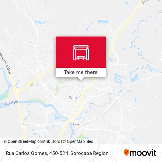 Rua Carlos Gomes, 450-524 map