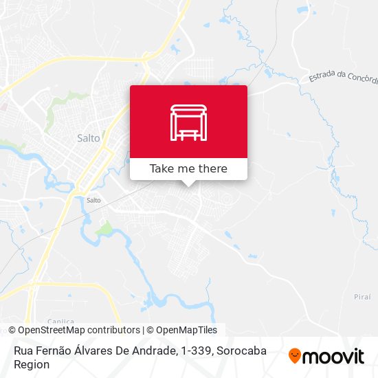 Rua Fernão Álvares De Andrade, 1-339 map