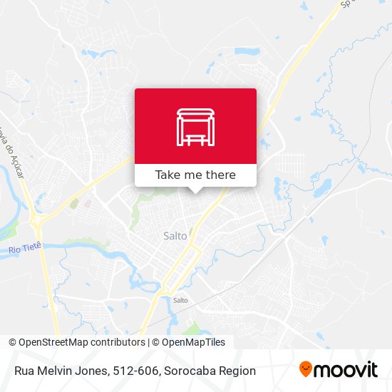 Rua Melvin Jones, 512-606 map