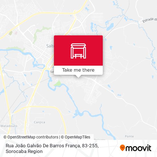 Rua João Galvão De Barros França, 83-255 map