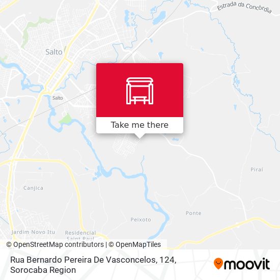 Rua Bernardo Pereira De Vasconcelos, 124 map