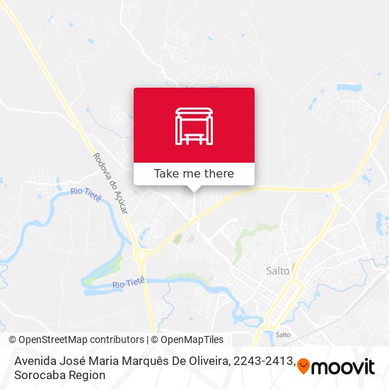 Avenida José Maria Marquês De Oliveira, 2243-2413 map