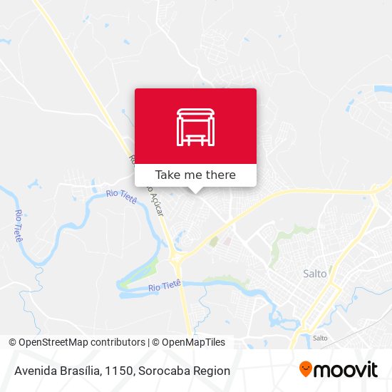 Avenida Brasília, 1150 map