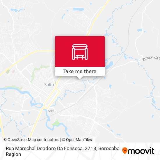 Mapa Rua Marechal Deodoro Da Fonseca, 2718