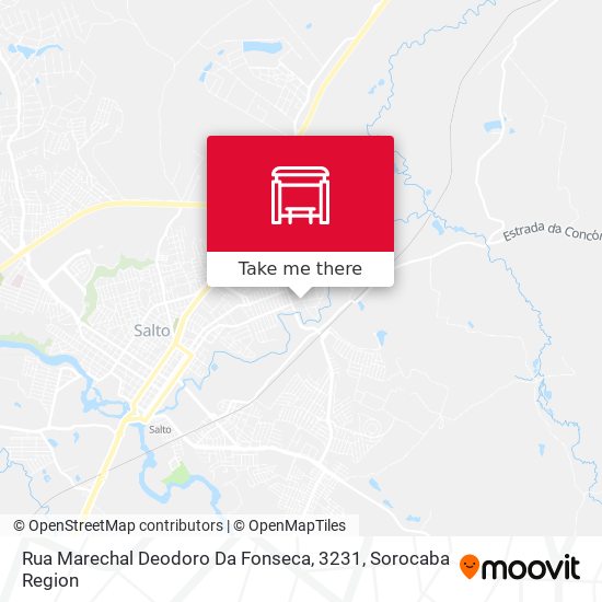 Mapa Rua Marechal Deodoro Da Fonseca, 3231