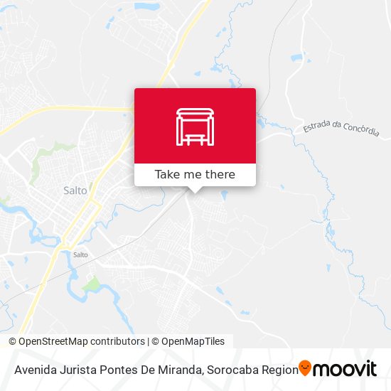 Avenida Jurista Pontes De Miranda map