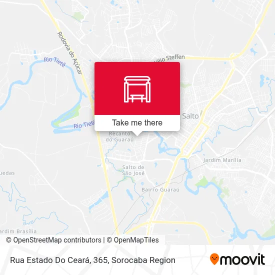 Rua Estado Do Ceará, 365 map