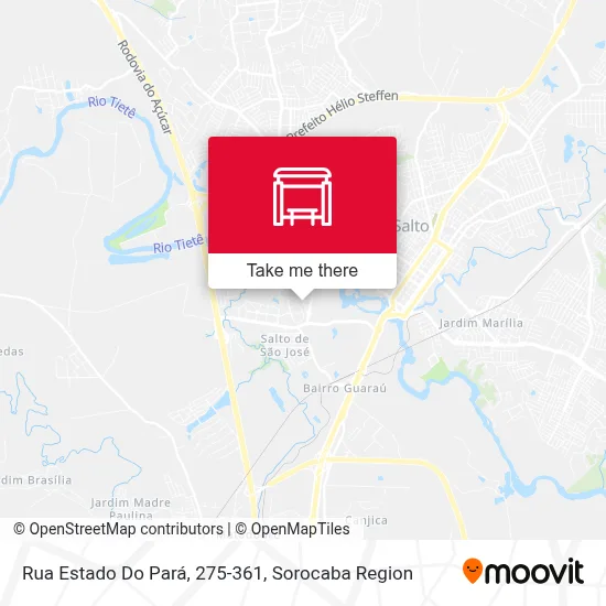 Rua Estado Do Pará, 275-361 map