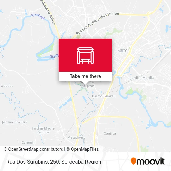 Rua Dos Surubins, 250 map