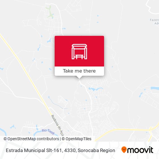 Estrada Municipal Slt-161, 4330 map