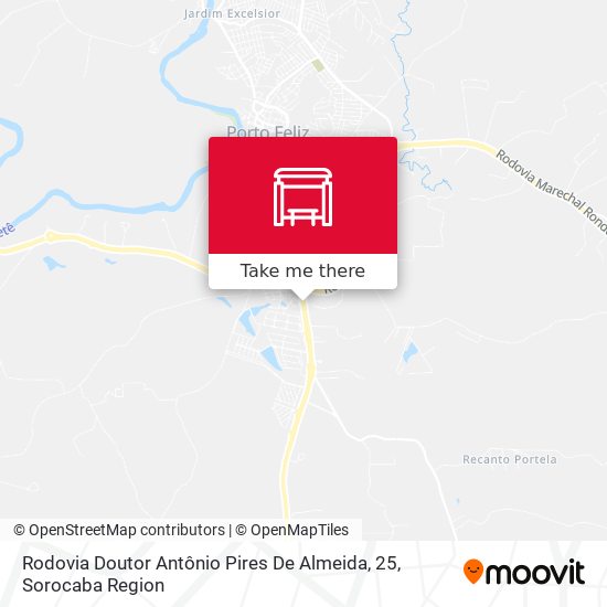 Rodovia Doutor Antônio Pires De Almeida, 25 map