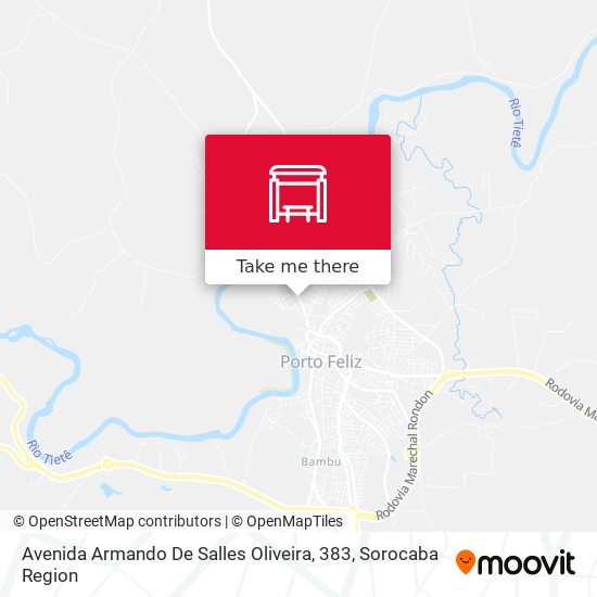 Avenida Armando De Salles Oliveira, 383 map