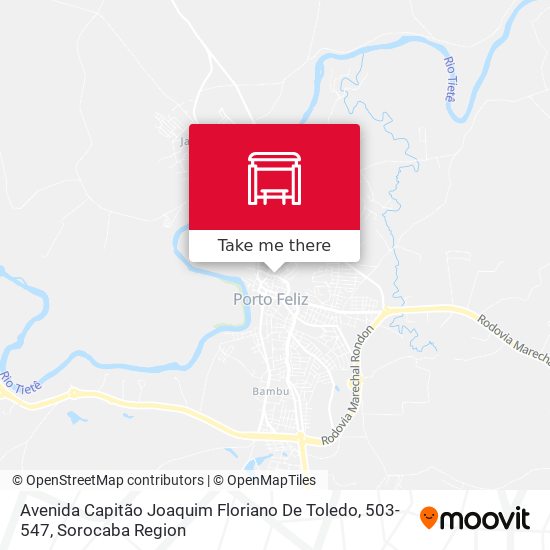 Avenida Capitão Joaquim Floriano De Toledo, 503-547 map