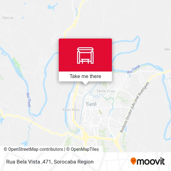 Rua Bela Vista ,471 map