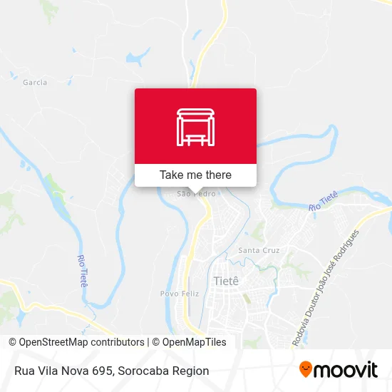 Rua Vila Nova 695 map