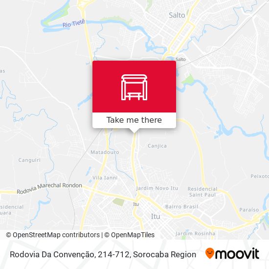 Rodovia Da Convenção, 214-712 map