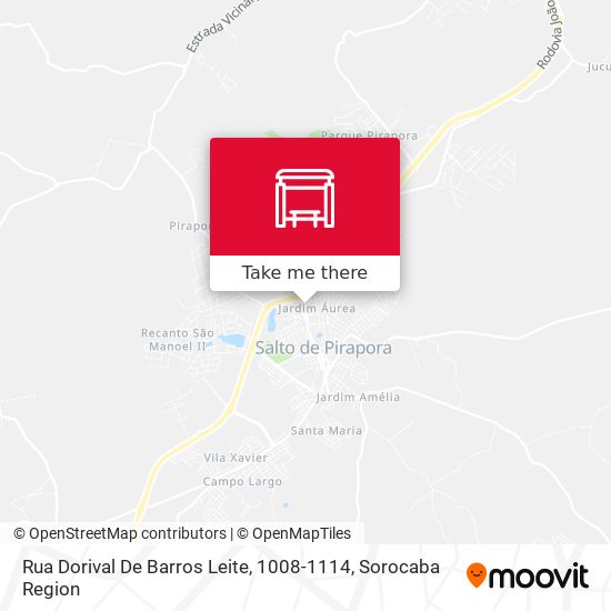 Rua Dorival De Barros Leite, 1008-1114 map