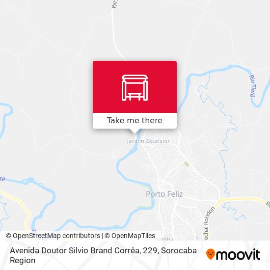 Mapa Avenida Doutor Silvio Brand Corrêa, 229