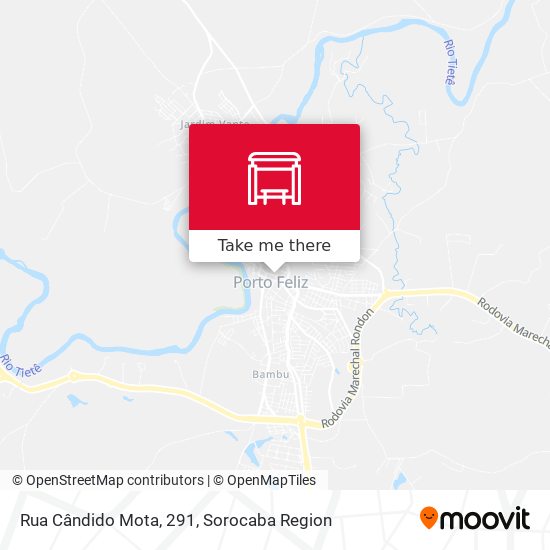 Rua Cândido Mota, 291 map