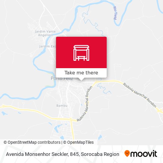 Avenida Monsenhor Seckler, 845 map