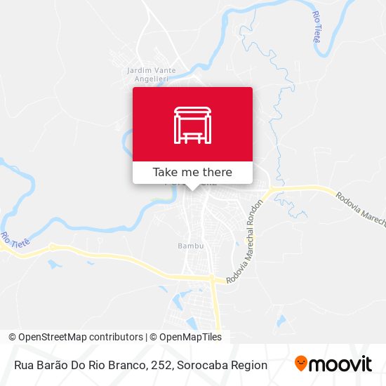 Mapa Rua Barão Do Rio Branco, 252