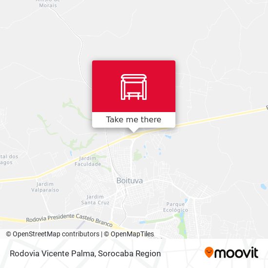 Rodovia Vicente Palma map